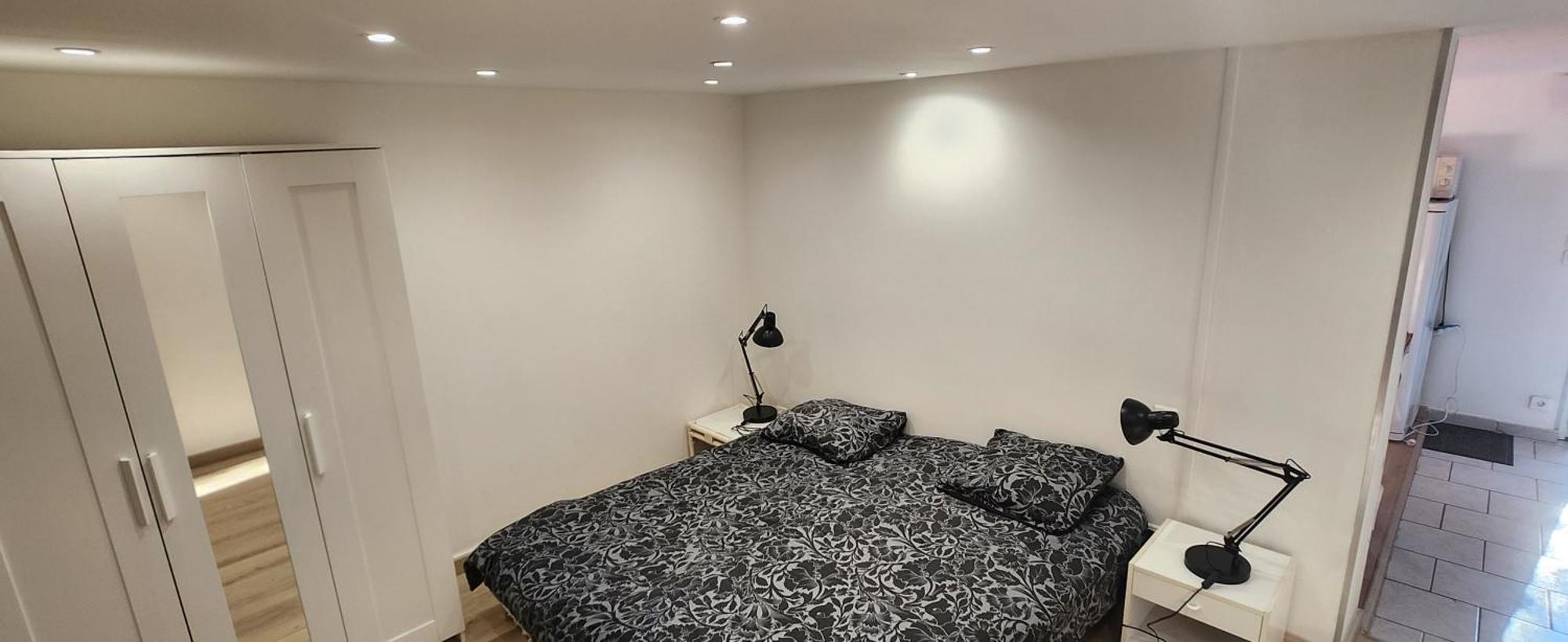 Studio, Mons Sart, Proche Lille Et Metro Bagian luar foto